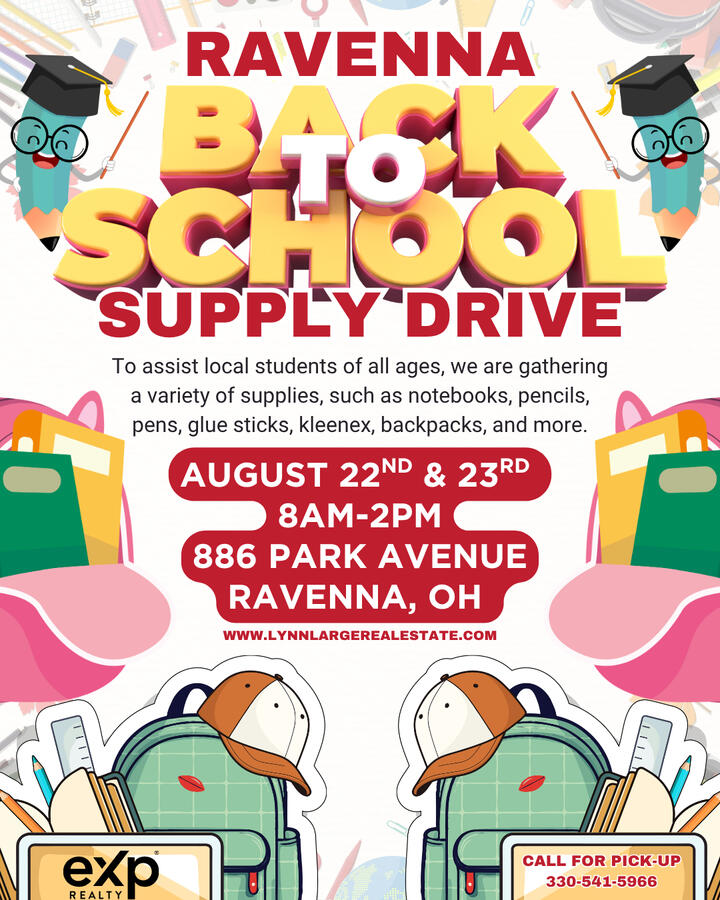 Back to School Supplies Drop-Off! Back to School Supplies Drop-Off!